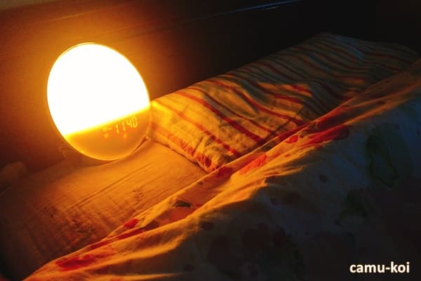 YABAE光目覚まし　夕陽モード